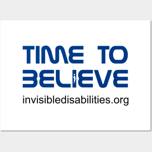 Time to Believe! Invisible Disabilities Posters and Art